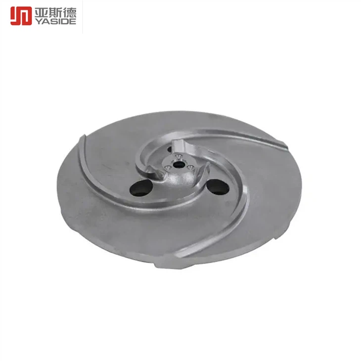 CNC центробежна помпа с отворено работно колело от неръждаема стомана